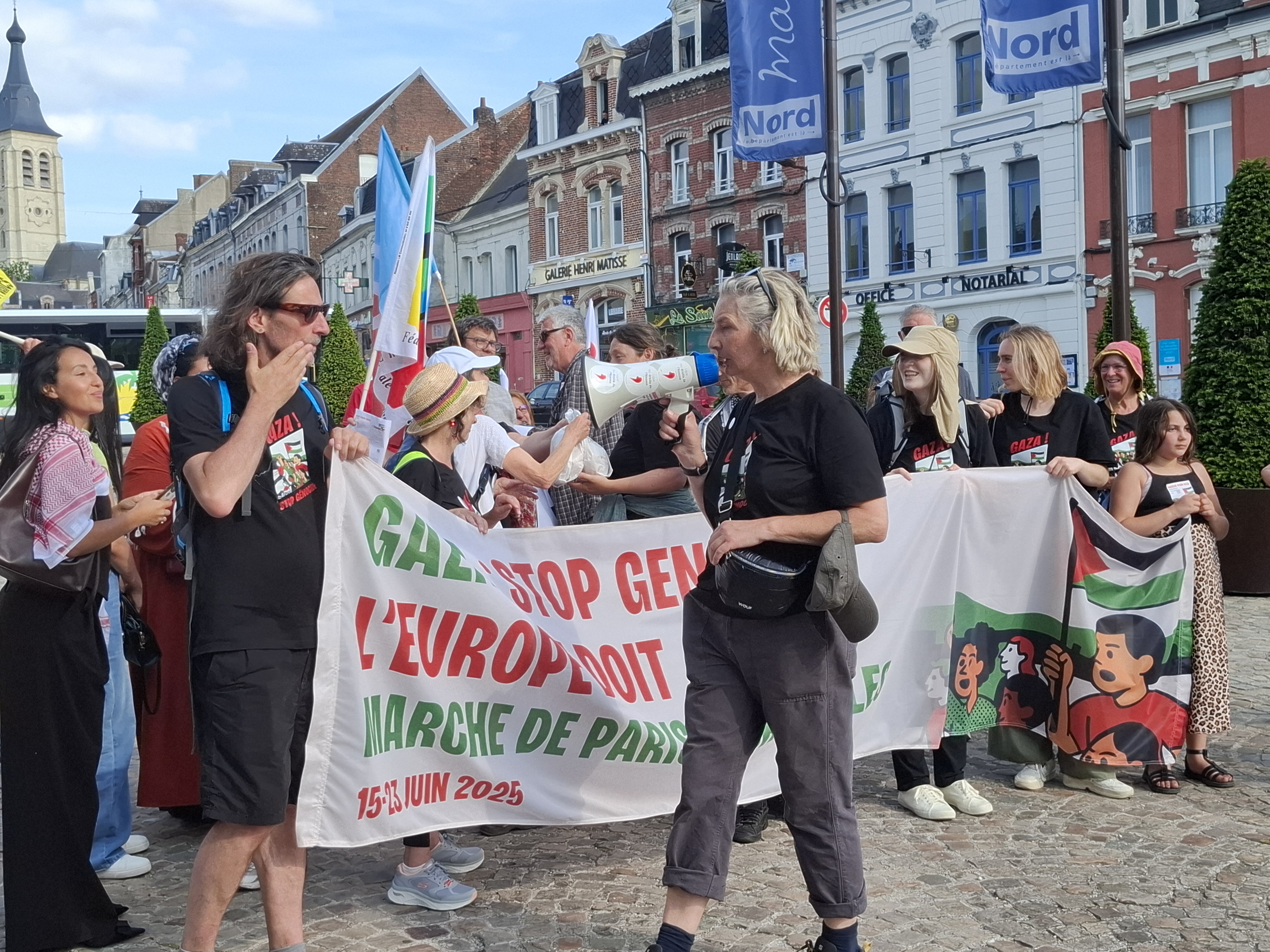 Marche pour Gaza - Le Cateau-Cambrésis