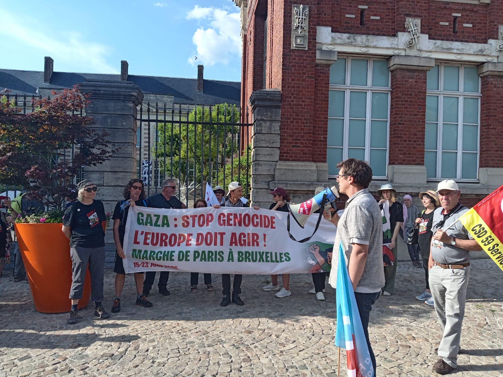 Marche pour Gaza - Le Cateau-Cambrésis