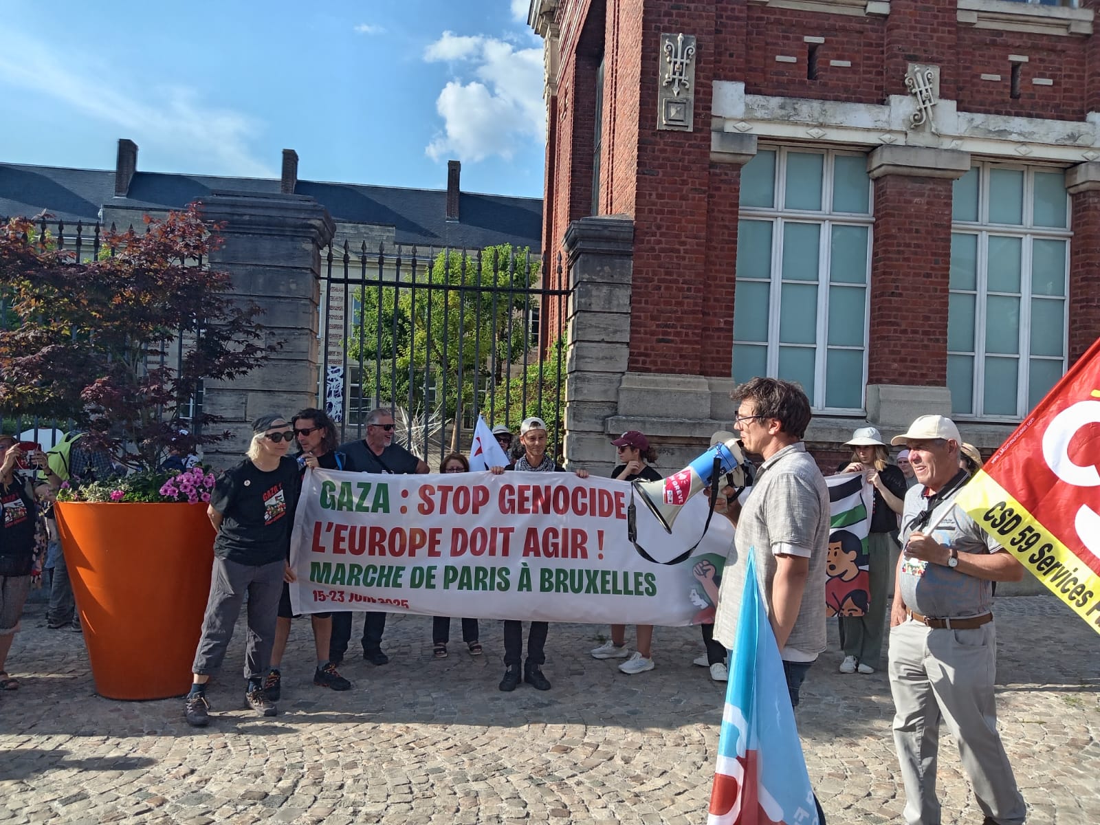 Marche pour Gaza - Le Cateau-Cambrésis