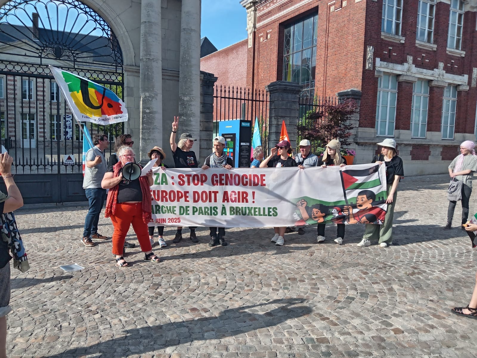 Marche pour Gaza - Le Cateau-Cambrésis