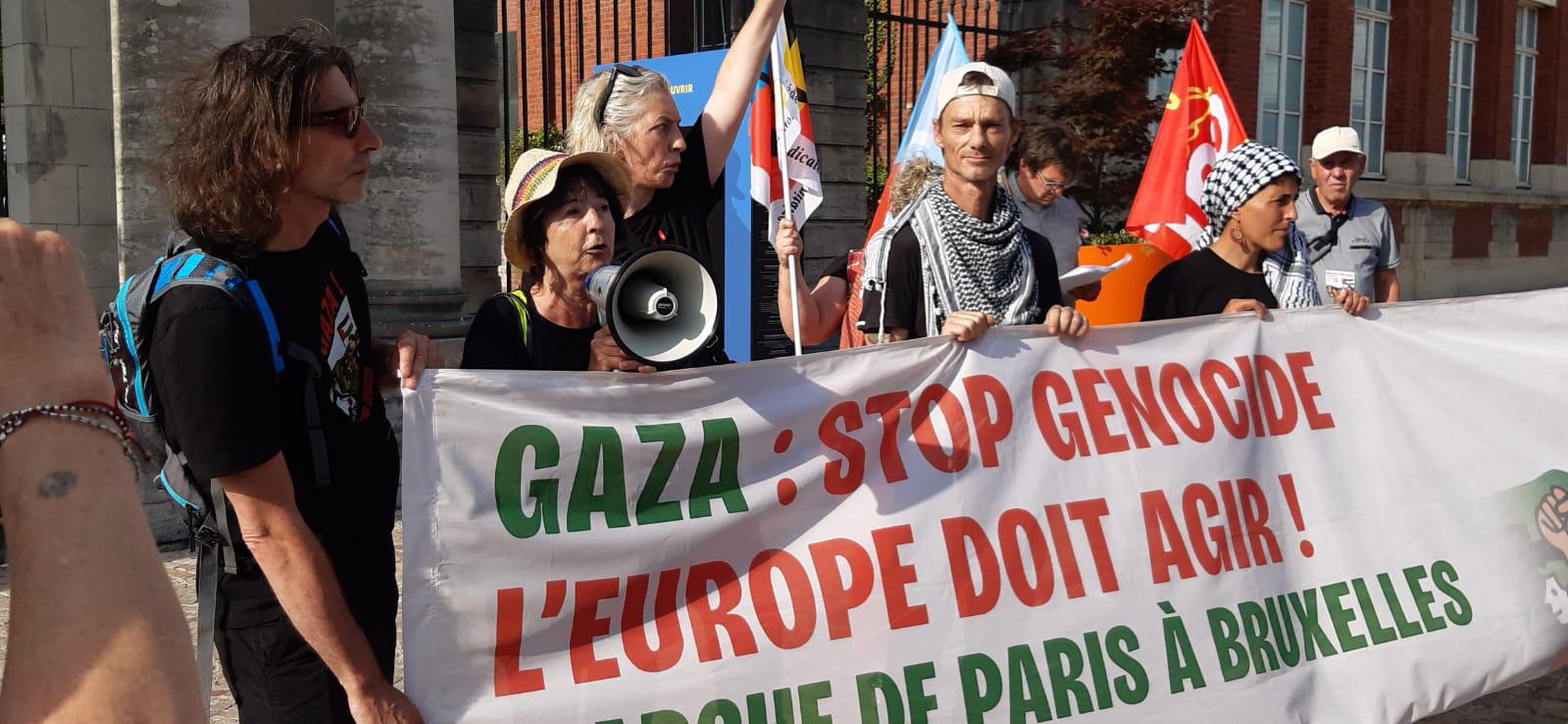 Marche pour Gaza - Le Cateau-Cambrésis