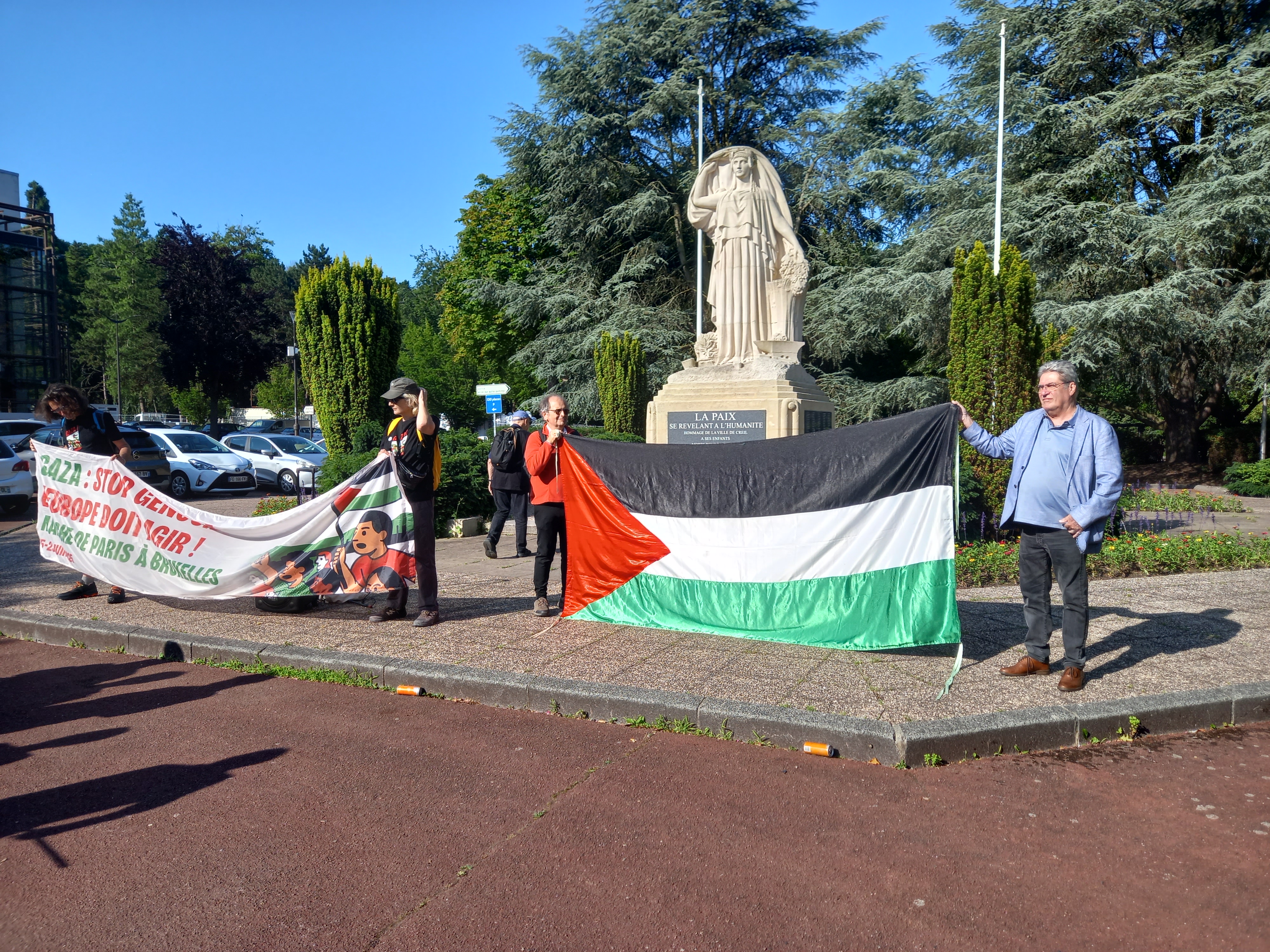 Marche pour Gaza - Creil