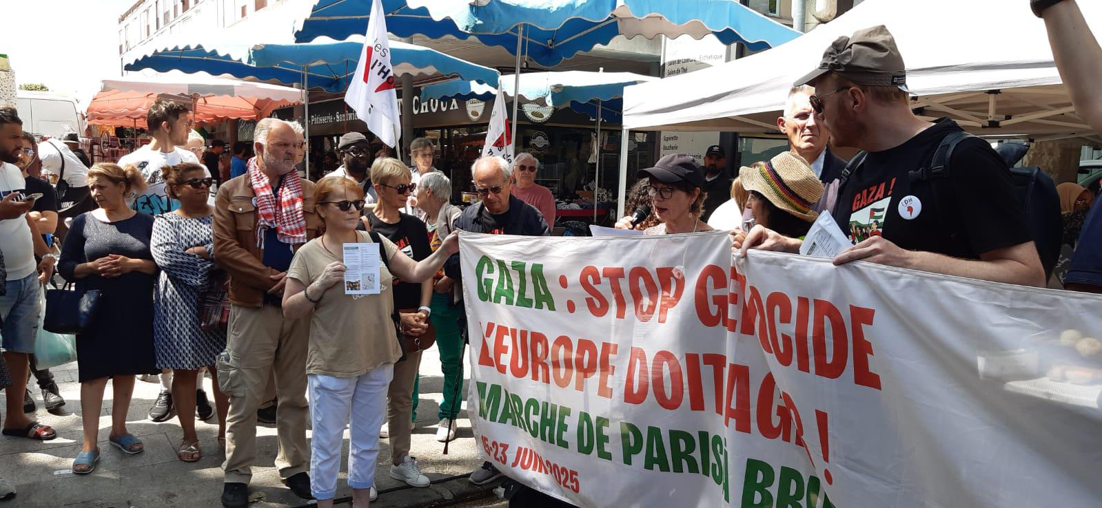 Marche pour Gaza - Creil