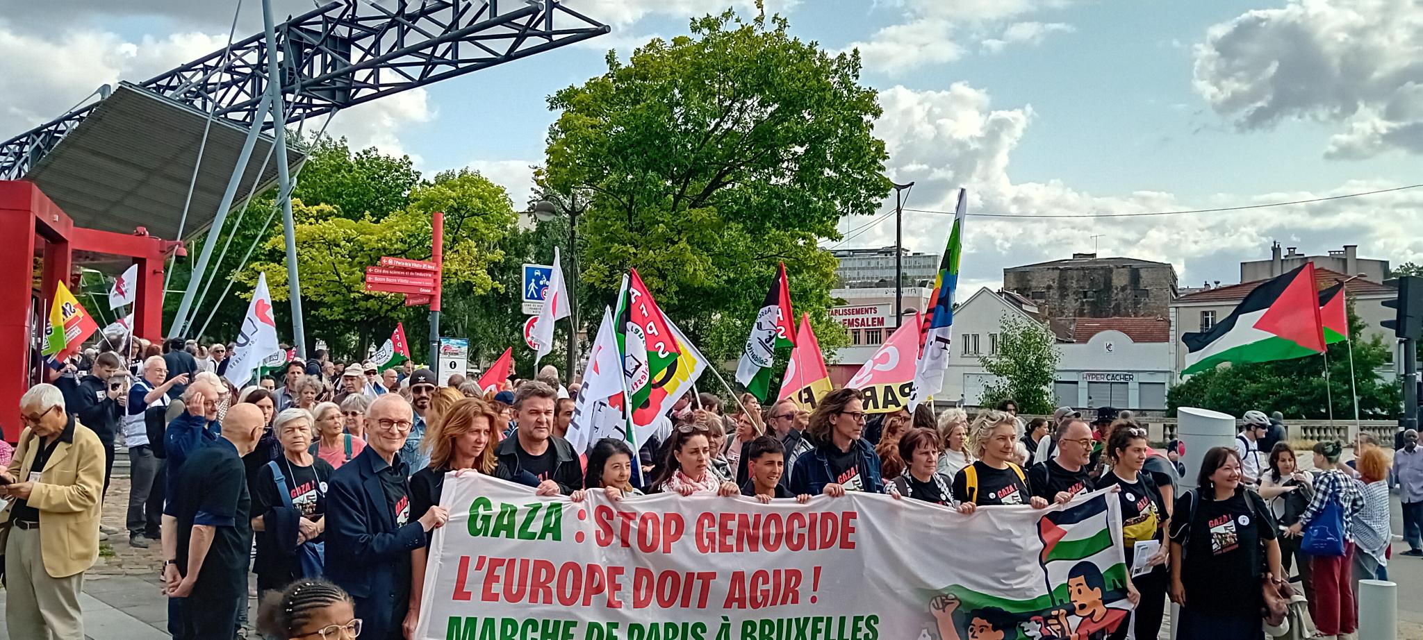 Marche pour Gaza - Paris
